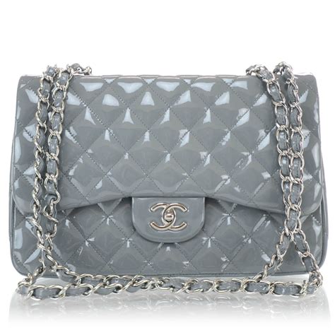 chanel greys|gray chanel bag.